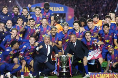 La Liga'da şampiyon Barcelona