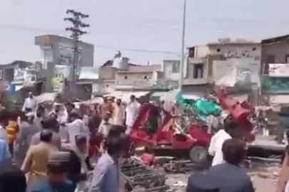 Pakistan'da karakol yakınında patlama: 2'si polis 9 ölü