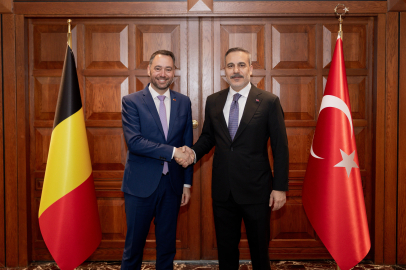 Bakan Fidan, Belçikalı mevkidaşı Prevot ile bir araya geldi