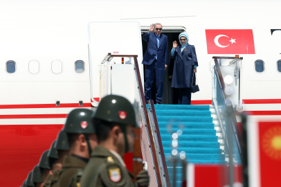 Cumhurbaşkanı Erdoğan Kazakistan'a gitti