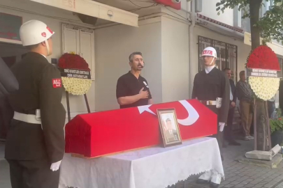 Gemlikli astsubay son yolculuğuna uğurlandı