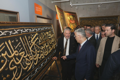 Osmangazi’de mukaddes emanetlere yoğun ilgi