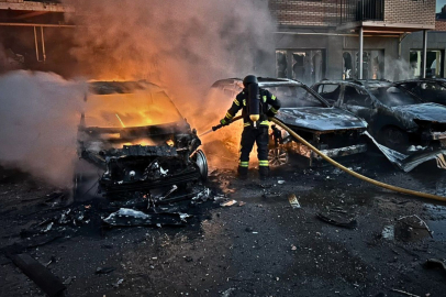 Rusya'dan Ukrayna'ya 56 füze ve 670'ten fazla İHA ile saldırı