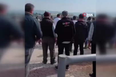 Bursa'da kurban pazarında kavga