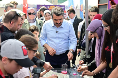 Yıldırım'da gençler bilim ve teknoloji festivalinde buluştu