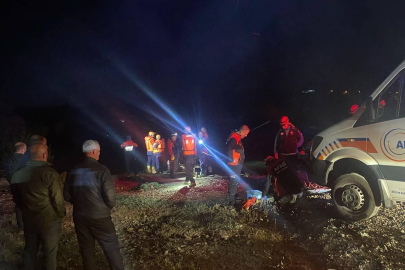 Bursa’da dere yatağında mahsur kalan 4 kişi kurtarıldı