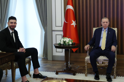 Cumhurbaşkanı Erdoğan, Alperen Şengün’ü kabul etti
