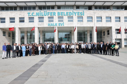 Nilüfer Belediyesi’nde geleneksel bayramlaşma