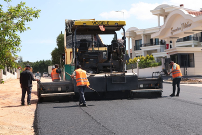 Osmangazi Belediyesi 900 ton asfalt döktü