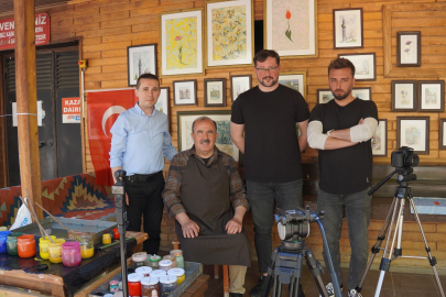 Suya yazılan sanatla yarım asır