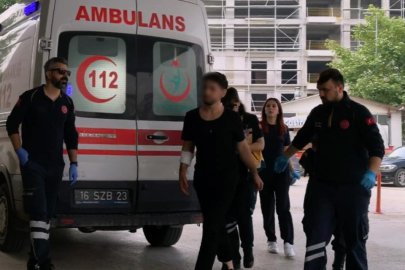 Bursa'da meyve keserken kanlar içinde kaldı