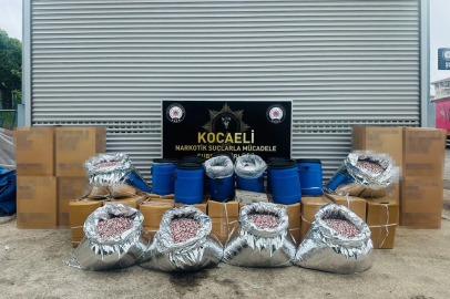40 milyon haplık uyuşturucu üretimi son anda engellendi