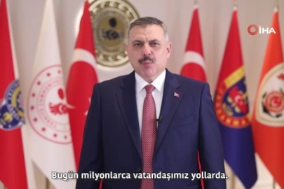 İçişleri Bakanı Çiftçi’den bayram trafiği paylaşımı