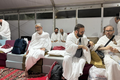 Türk hacılar Arafat'a ulaştı