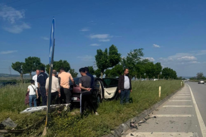 Osmaneli Belediye Başkanı trafik kazasında yaralandı