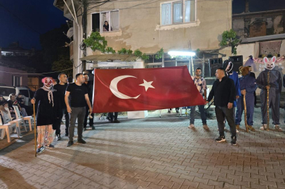 Bursa'da "Çeteler" geleneği bu yılda bayramın ikinci gününde kutlandı