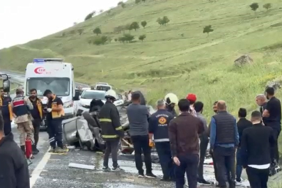 Elazığ’da feci kaza: 1 ölü, 3 yaralı