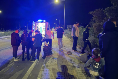 Bursa'da feci kaza: Otomobil tarlaya uçtu, 4 yaralı