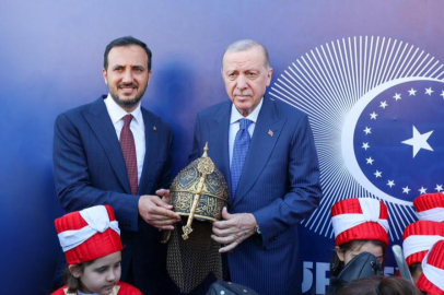 Cumhurbaşkanı Erdoğan’a anlamlı hediye
