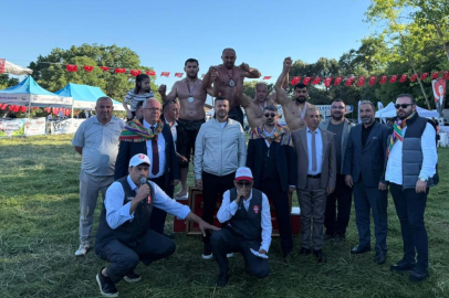 Kabulbaba Güreşleri’nin finalinde Ali Gürbüz 1'inci oldu