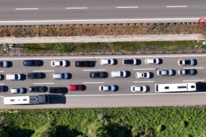 Tatilcilerin dönüşü sürüyor