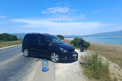 Bursa’da Korkutan kaza: Motosiklet zeytinliğe savruldu