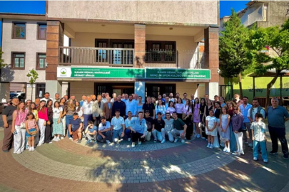 Rumeli camiasında Bursa'da coşkulu bayramlaşma