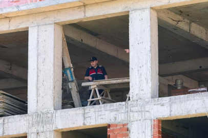 İnegöl'de inşaatta feci ölüm