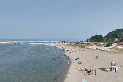 Bursa'da plajlar yaza hazır