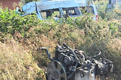 Bursa’da servis minibüsü dehşeti
