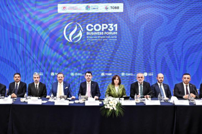 Bakan Kurum: "COP31'e iş dünyamızın mührünü vurmak için kolları sıvıyoruz"