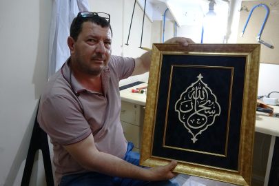 Kızının okul ödeviyle başladı, sanatın ustası oldu