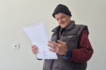 Evsiz kalan engelli vatandaş 6 aylık mücadelesinin ardından evine kavuştu