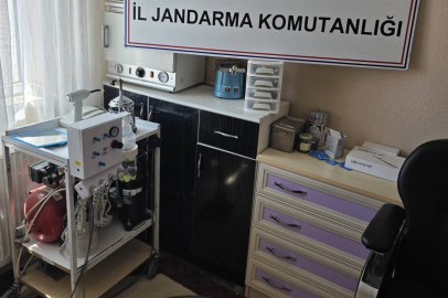 Sahte diş doktoruna operasyon