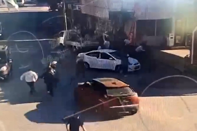 Trafikte "Önüne bak" dedi, ortalık savaş alanına döndü