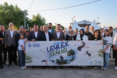Bursa Leylek Şenliği coşkuyla başladı