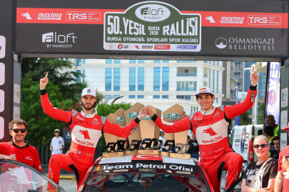 Bursa Rallisi'ni Kerem Kazaz kazandı