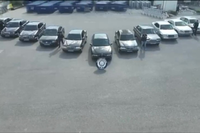 Kazalı lüks araçları change işlemiyle piyasaya süren şebeke çökertildi