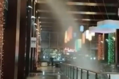 Bursa’da alışveriş merkezinde panik