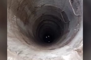 Kuyuya düşen kedinin imdadına itfaiye yetişti
