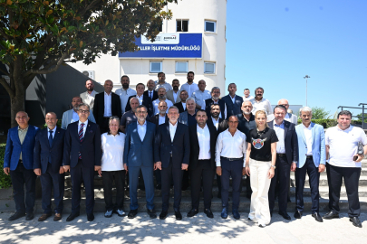 Başkan Burkay’dan terminalde önemli buluşma
