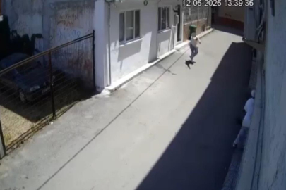 Bursa’da kurşunların havada uçuştuğu çatışma kamerada
