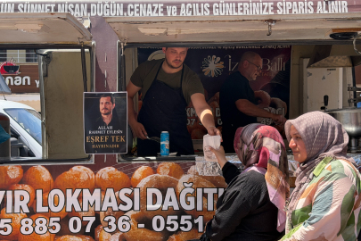 Dizide ölen karakter için lokma döktürdüler
