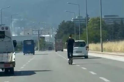 Bursa’da scooter sürücüsünden ölümüne yolculuk