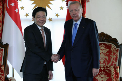 Cumhurbaşkanı Erdoğan, Singapur Başbakanı Lawrence Wong'u kabul etti