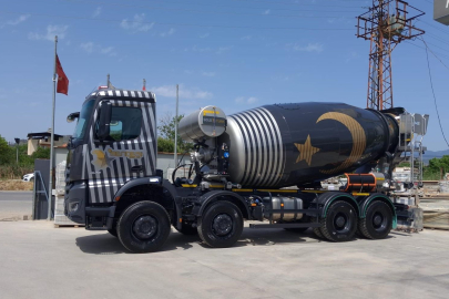 Solo Türk’e beton mikserli teşekkür