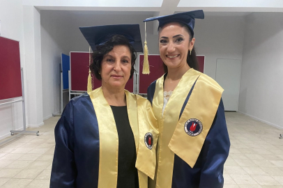Üniversite hayalini 56 yaşında gerçekleştirdi