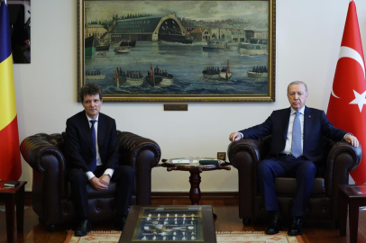 Cumhurbaşkanı Erdoğan, Romanya Cumhurbaşkanı Dan ile görüştü