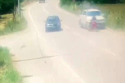 Bursa'da feci kaza: Motosiklet sürücüsü ağır yaralandı