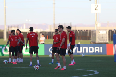A Milli Futbol Takımı’nda ABD maçının hazırlıkları başladı